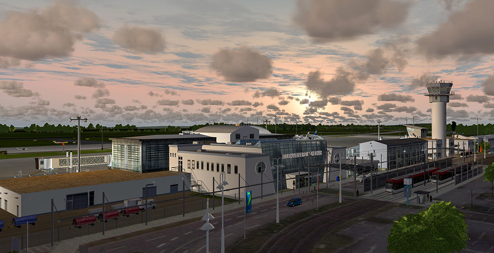 Airport Erfurt for P3D V4